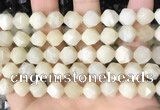 CNG8758 15.5 inches 10mm faceted nuggets moonstone gemstone beads