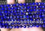 CNG8762 15.5 inches 6mm faceted nuggets lapis lazuli beads