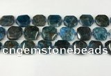 CNG8821 15.5 inches 16mm - 20mm faceted freeform apatite beads