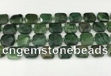 CNG8823 15.5 inches 16mm - 20mm faceted freeform african jade beads