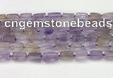 CNG8847 15.5 inches 8*12mm - 10*16mm nuggets matte ametrine beads