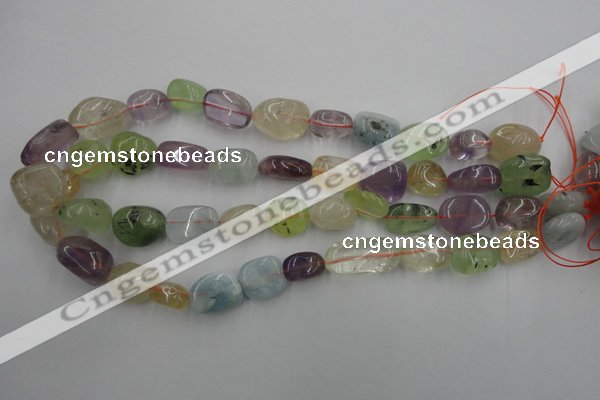 CNG886 15.5 inches 10*14mm – 15*20mm nuggets mixed quartz beads