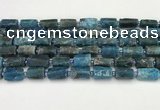 CNG8864 15.5 inches 8*12mm - 10*16mm nuggets matte apatite beads