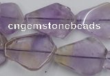 CNG890 15.5 inches 15*20mm – 20*30mm freeform ametrine beads