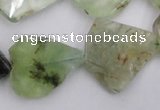 CNG891 15.5 inches 18*22mm – 25*30mm freeform prehnite beads