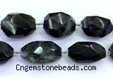 CNG8983 15 inches 30*35mm - 40*50mm faceted nuggets labradorite beads