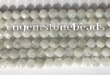 CNG9051 15.5 inches 8mm faceted nuggets white moonstone gemstone beads