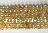 CNG9054 15.5 inches 8mm faceted nuggets citrine gemstone beads