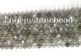 CNG9055 15.5 inches 6mm faceted nuggets labradorite gemstone beads