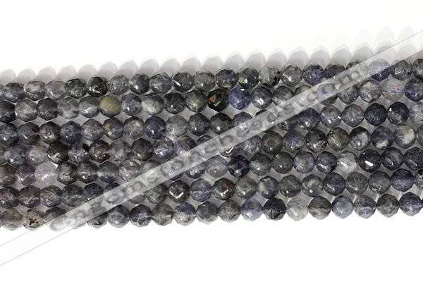 CNG9058 15.5 inches 6mm faceted nuggets iolite gemstone beads