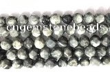 CNG9069 15.5 inches 10mm faceted nuggets eagle eye jasper gemstone beads