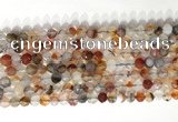 CNG9077 15.5 inches 6mm faceted nuggets agate gemstone beads