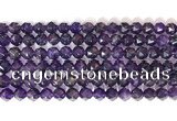 CNG9093 15.5 inches 8mm faceted nuggets amethyst gemstone beads