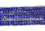 CNG9099 15.5 inches 6mm faceted nuggets lapis lazuli beads