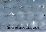 CNG9101 15 inches 4mm faceted nuggets aquamarine beads