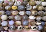 CNG9334 15 inches 10*14mm - 13*18mm nuggets fossil coral beads