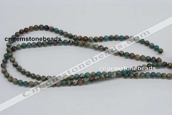 CNI02 16 inches 6mm round natural imperial jasper beads wholesale