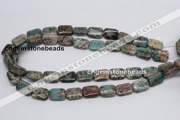 CNI16 16 inches 13*18mm rectangle natural imperial jasper beads wholesale