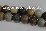 CNI203 15.5 inches 10mm round imperial jasper beads wholesale