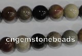 CNI204 15.5 inches 12mm round imperial jasper beads wholesale