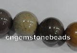 CNI207 15.5 inches 18mm round imperial jasper beads wholesale