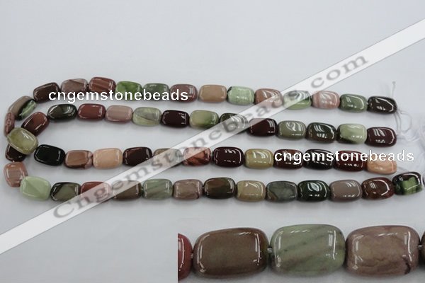 CNI311 15.5 inches 8*14mm rectangle imperial jasper beads wholesale