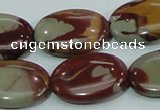 CNJ07 15.5 inches 18*25mm oval natural noreena jasper beads