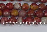 CNJ309 15.5 inches 6mm faceted round noreena jasper beads