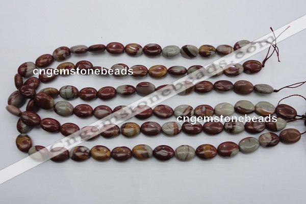 CNJ75 15.5 inches 10*14mm oval noreena jasper beads wholesale