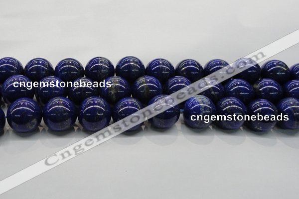 CNL1008 15.5 inches 20mm round A grade natural lapis lazuli beads