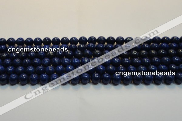 CNL1052 15.5 inches 7.5mm - 8mm round AB grade natural lapis lazuli beads