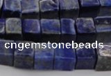 CNL1100 15.5 inches 6*6mm cube lapis lazuli gemstone beads