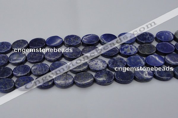 CNL1118 15.5 inches 12*16mm oval lapis lazuli gemstone beads