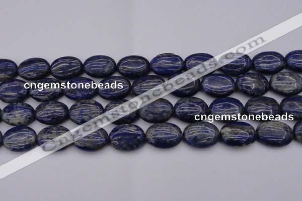 CNL1121 15.5 inches 15*20mm oval lapis lazuli gemstone beads