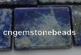 CNL1148 15.5 inches 27*37mm rectangle lapis lazuli gemstone beads