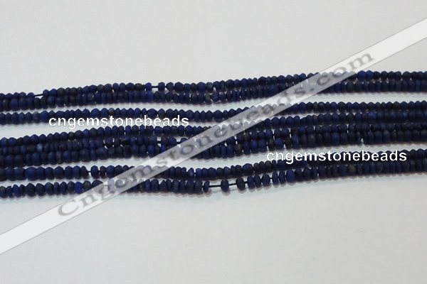 CNL1200 15.5 inches 1.5*2mm faceted rondelle natural lapis lazuli beads