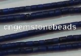 CNL1202 15.5 inches 0.8*1mm tube natural lapis lazuli beads