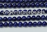 CNL1251 15.5 inches 4mm round natural lapis lazuli beads