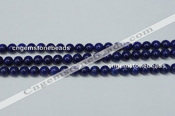 CNL1253 15.5 inches 8mm round natural lapis lazuli beads