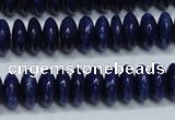 CNL1262 15.5 inches 4*10mm rondelle natural lapis lazuli beads