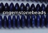 CNL1263 15.5 inches 5*12mm rondelle natural lapis lazuli beads