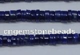 CNL1265 15.5 inches 3*6mm tyre natural lapis lazuli beads