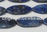 CNL1296 15.5 inches 14*30mm marquise natural lapis lazuli beads