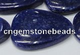 CNL1300 15.5 inches 25*35mm - 35*45mm freeform natural lapis lazuli beads