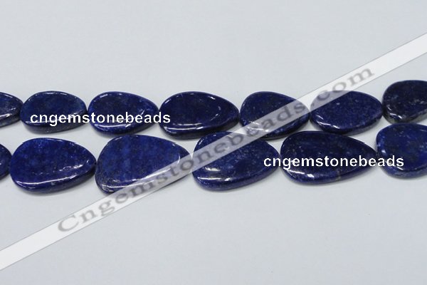 CNL1300 15.5 inches 25*35mm - 35*45mm freeform natural lapis lazuli beads