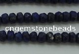 CNL1400 15.5 inches 2.5*4mm faceted rondelle lapis lazuli beads