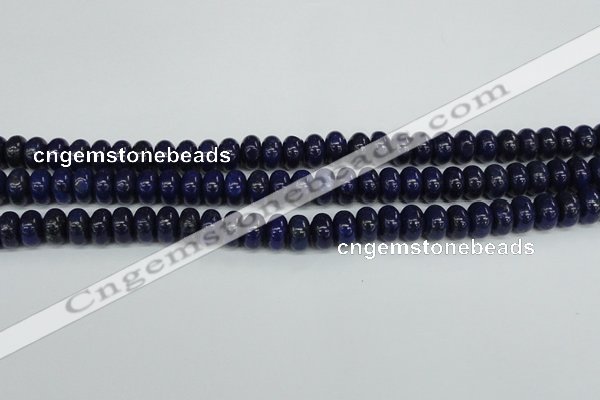 CNL1501 15.5 inches 5*8mm rondelle lapis lazuli beads wholesale