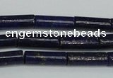 CNL1508 15.5 inches 4*12mm tube lapis lazuli beads wholesale