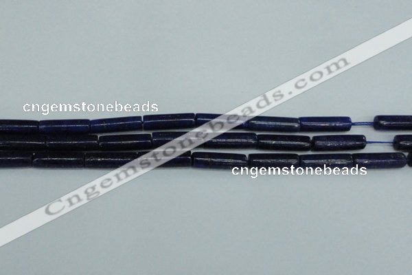 CNL1510 15.5 inches 6*20mm tube lapis lazuli beads wholesale