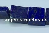 CNL1678 15.5 inches 11*11mm - 12*12mm square lapis lazuli beads